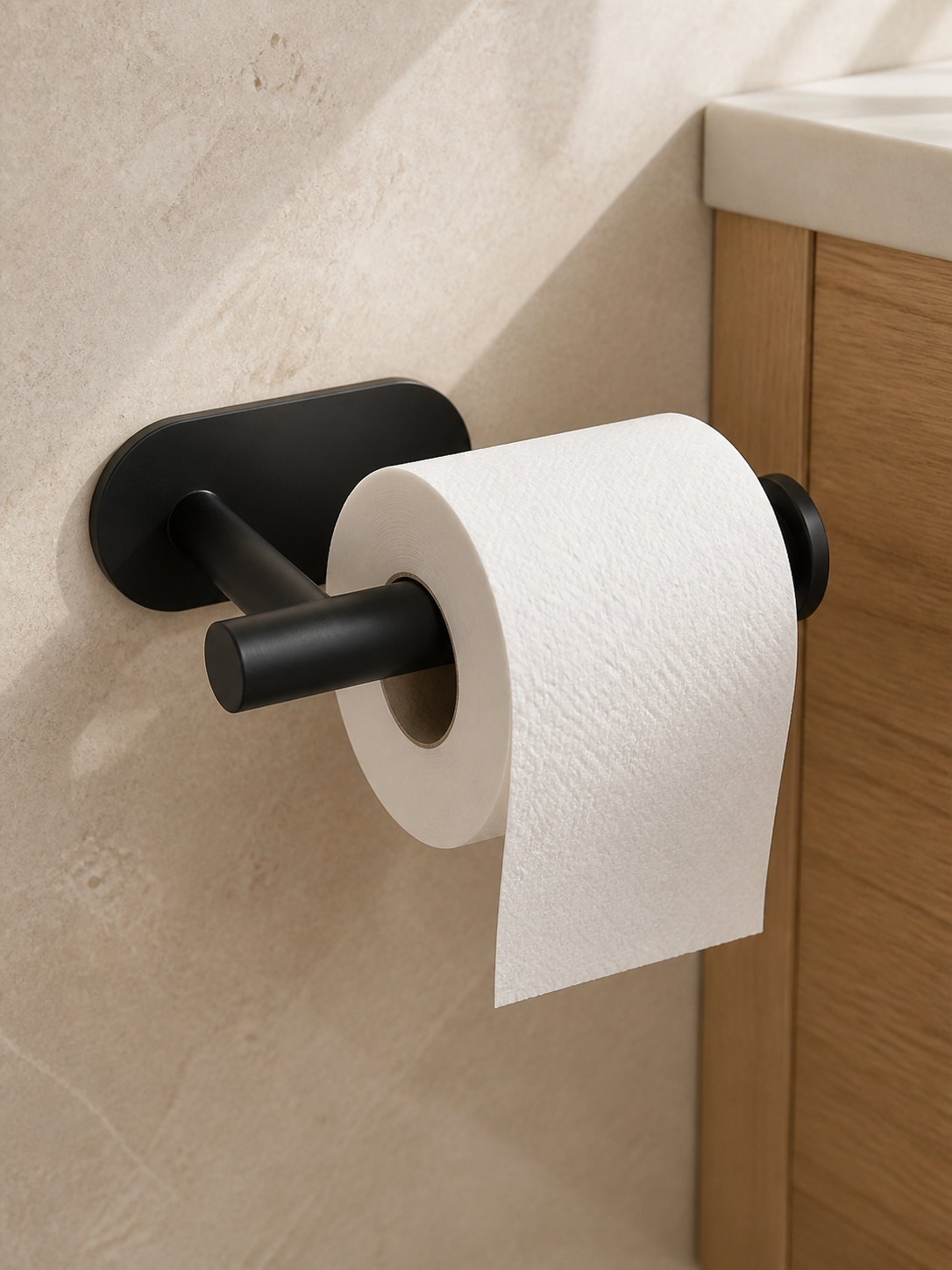 Self-Adhesive Toilet Paper Holder