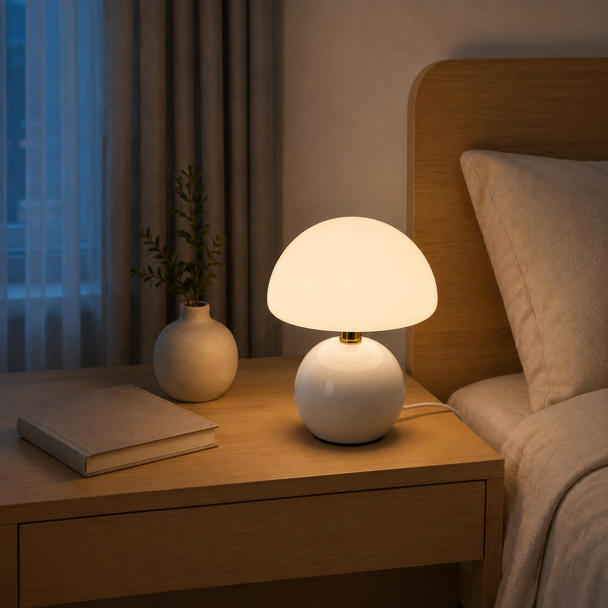 Milo — Mushroom Table Lamp