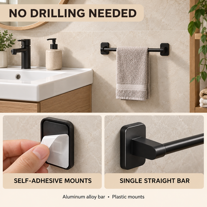 Adhesive Towel Bar