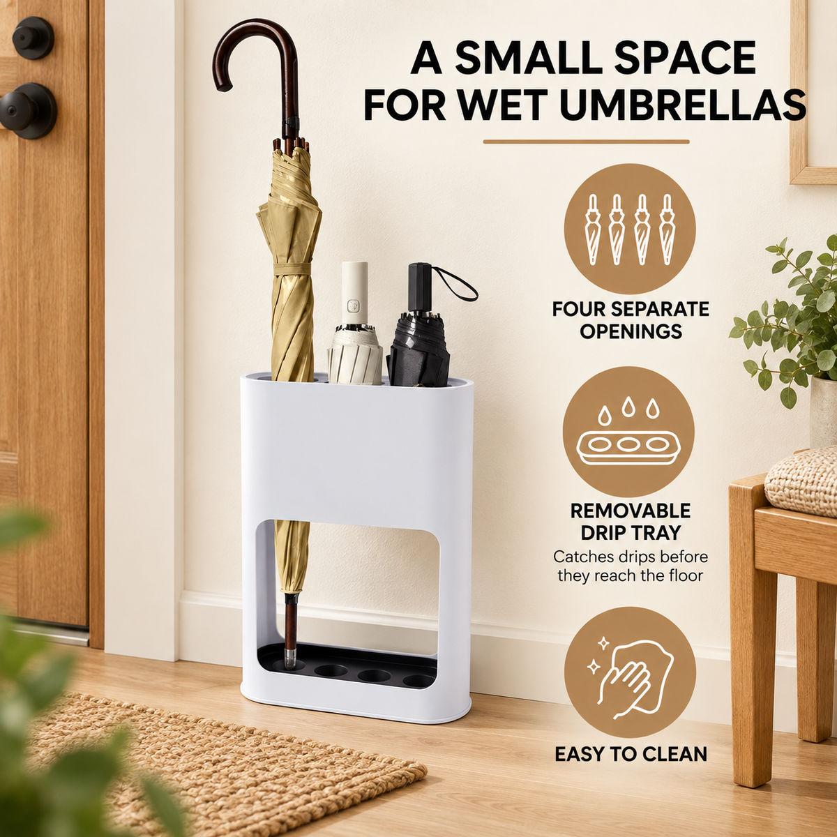 Compact Umbrella Stand