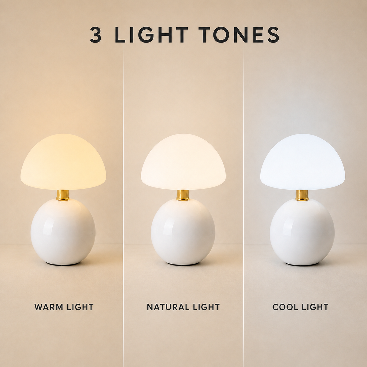 Milo — Mushroom Table Lamp