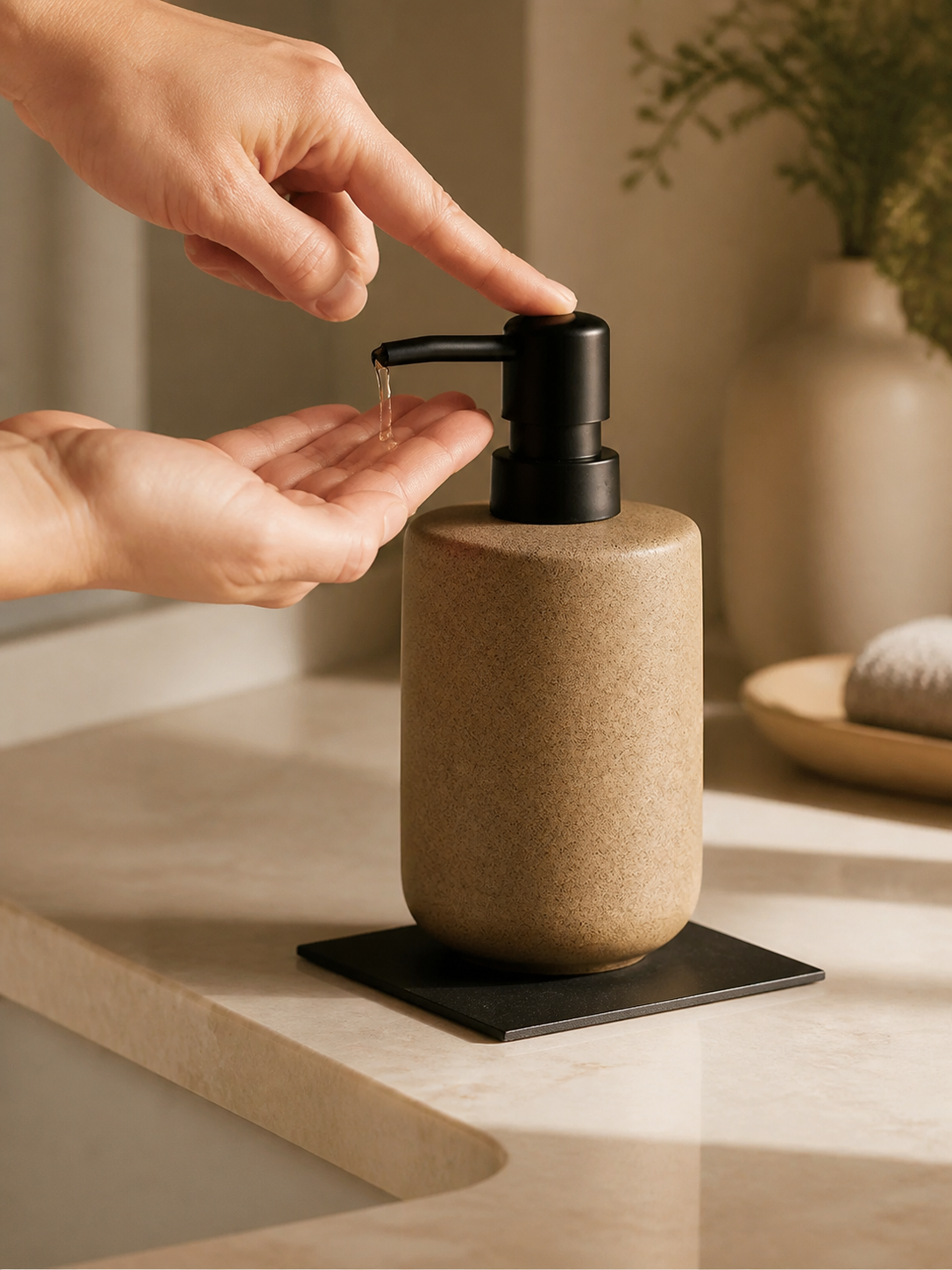 Ceramic Soap Dispenser