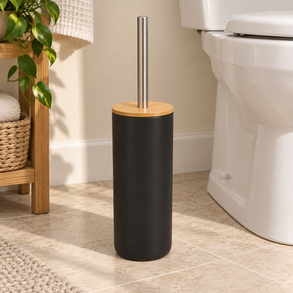 Toilet Brush & Holder — variant hero black