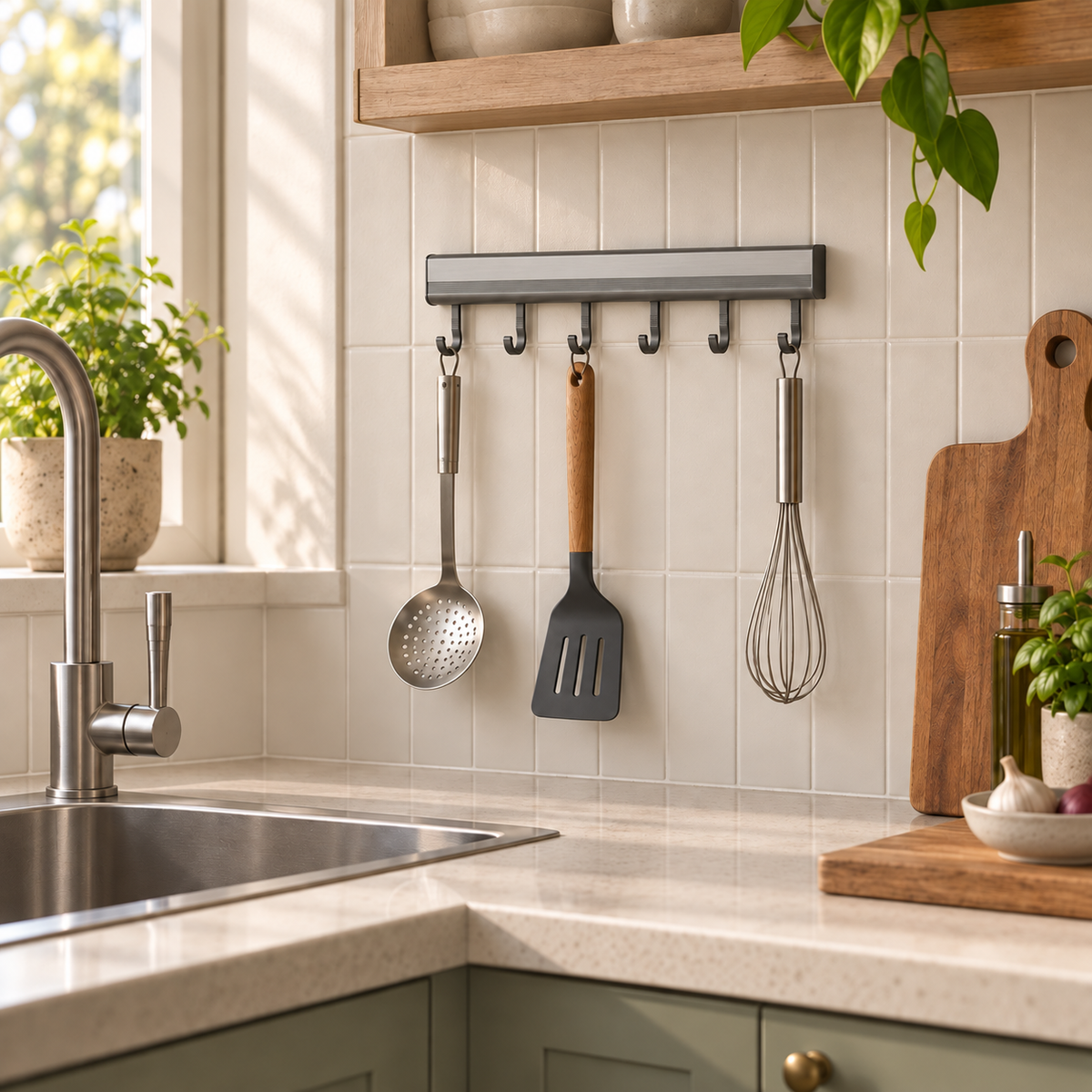 Wall Utensil Holder — lifestyle ambient
