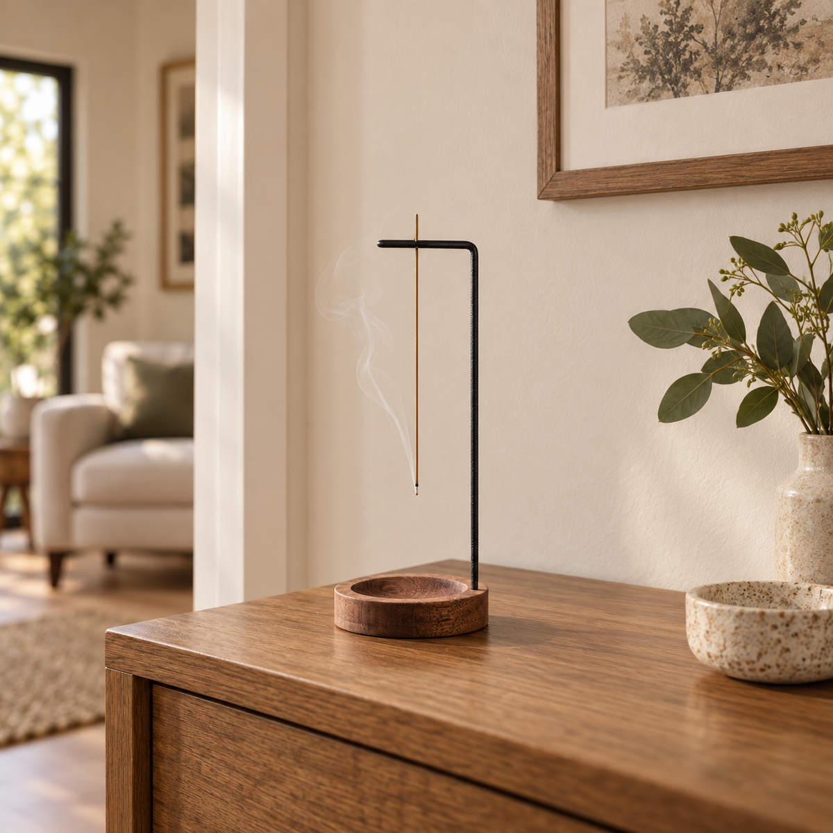 Suspended Incense Holder — lifestyle ambient