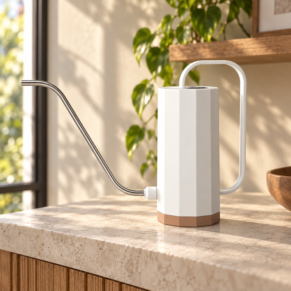Gooseneck Watering Can — hero lifestyle