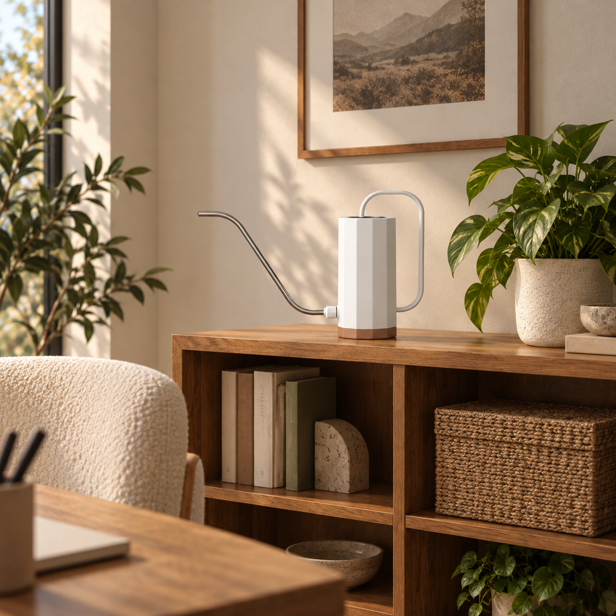 Gooseneck Watering Can — lifestyle ambient