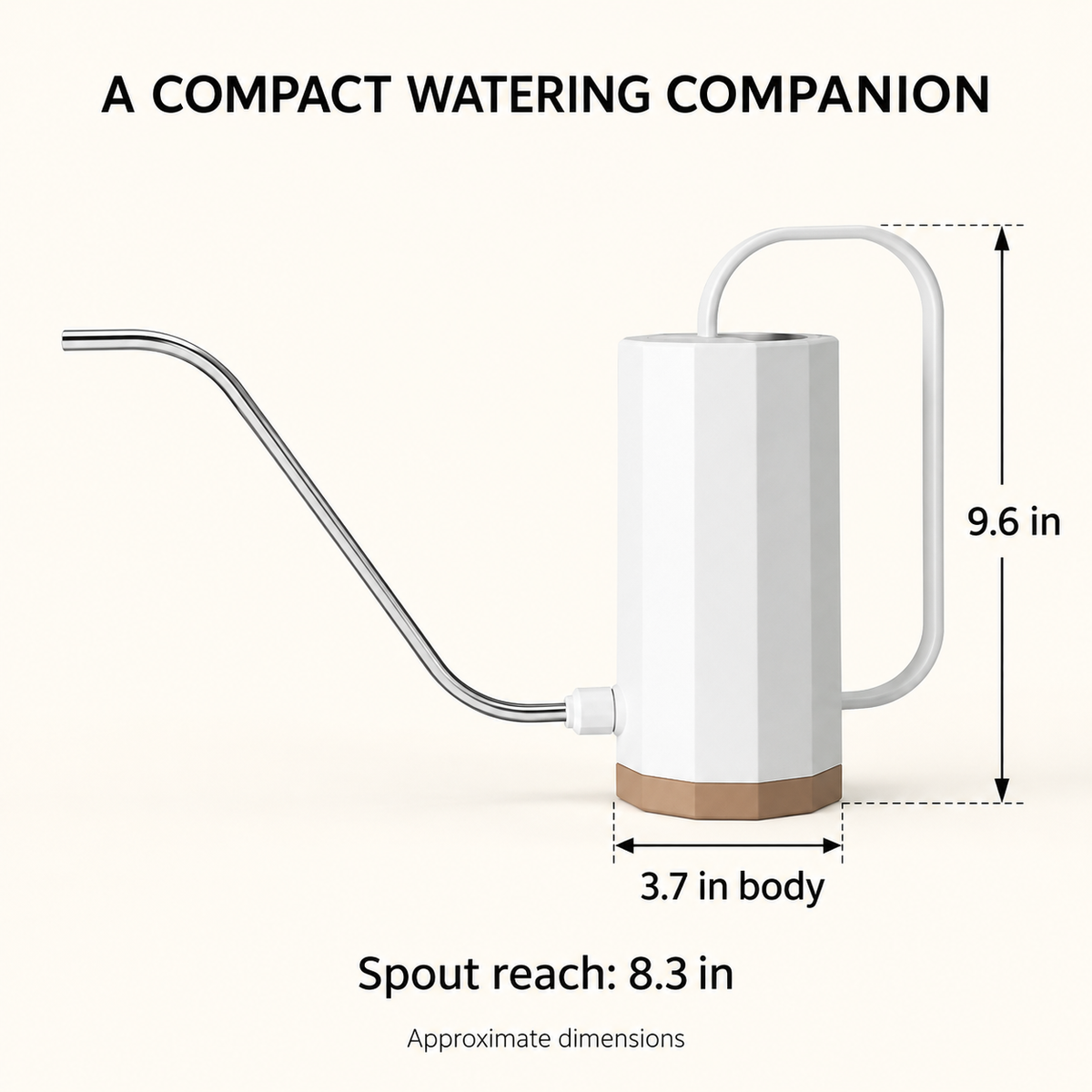 Gooseneck Watering Can — dimensions