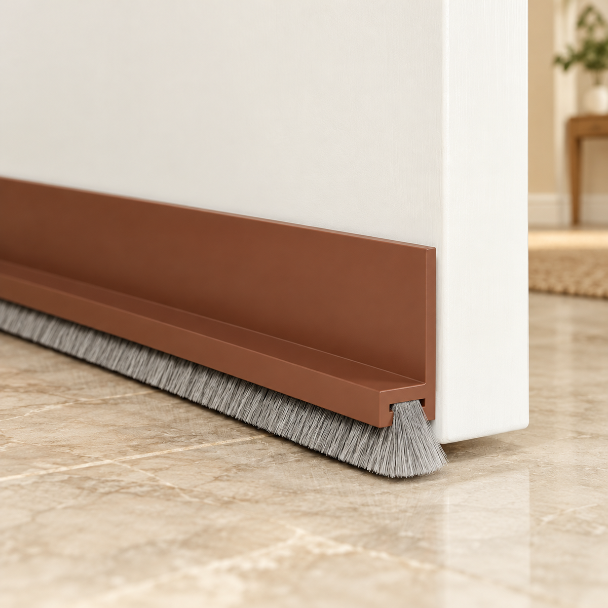 Brush Door Draft Stopper — variant brown 50mm hero