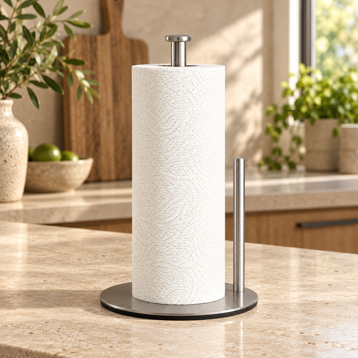 Countertop Paper Towel Holder — hero lifestyle