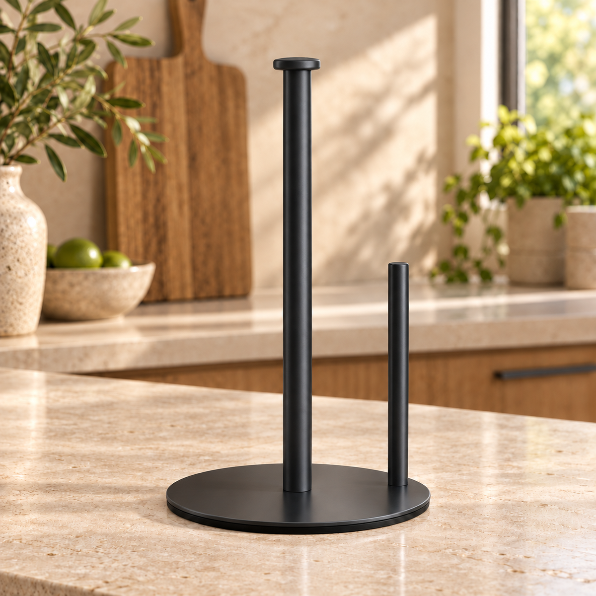 Countertop Paper Towel Holder — variant black hero