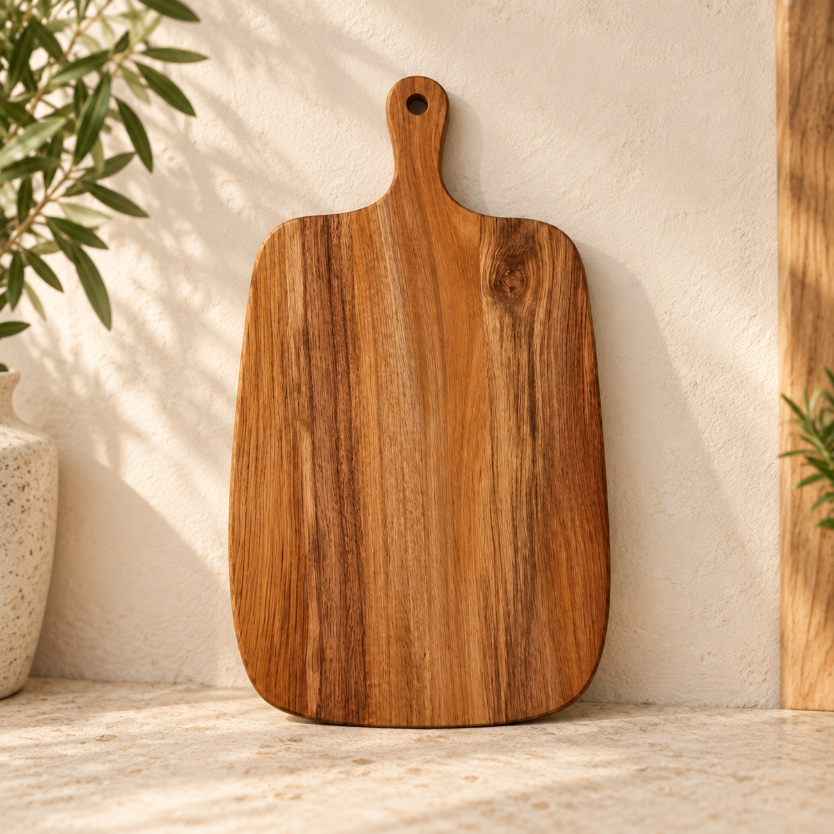 Wooden Cutting Board with Handle — variant small hero