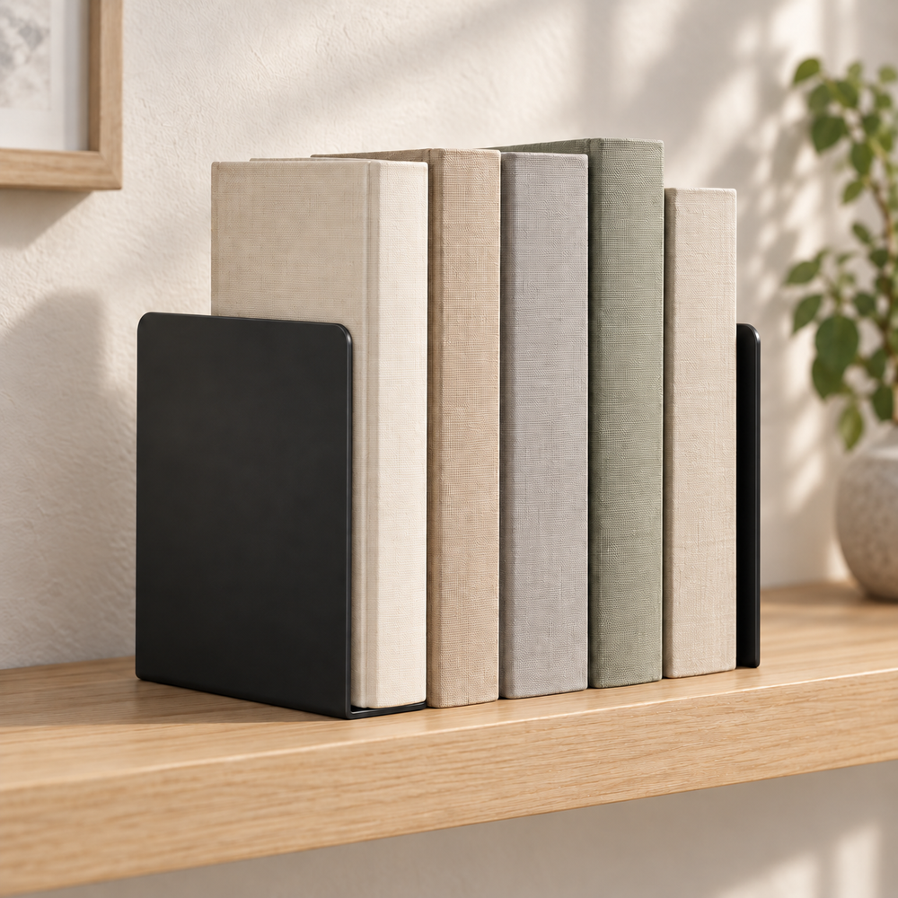 Metal Bookends, Pair — hero