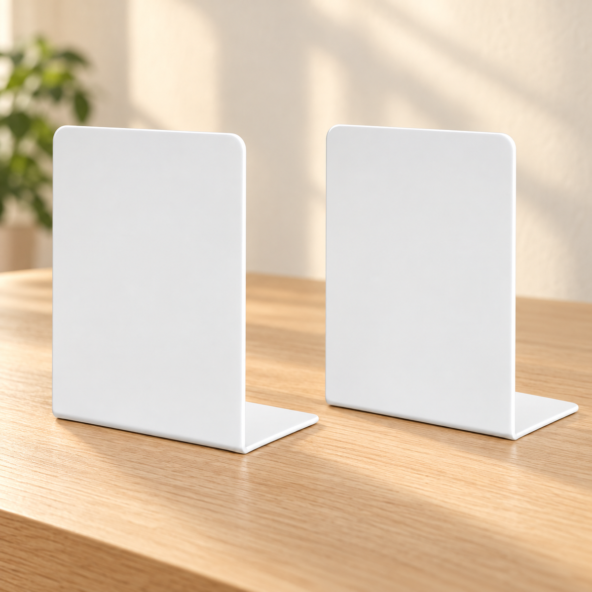 Metal Bookends, Pair — variant white hero