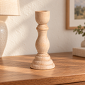 Wooden Taper Candleholder — Medium — 4.9 in variant